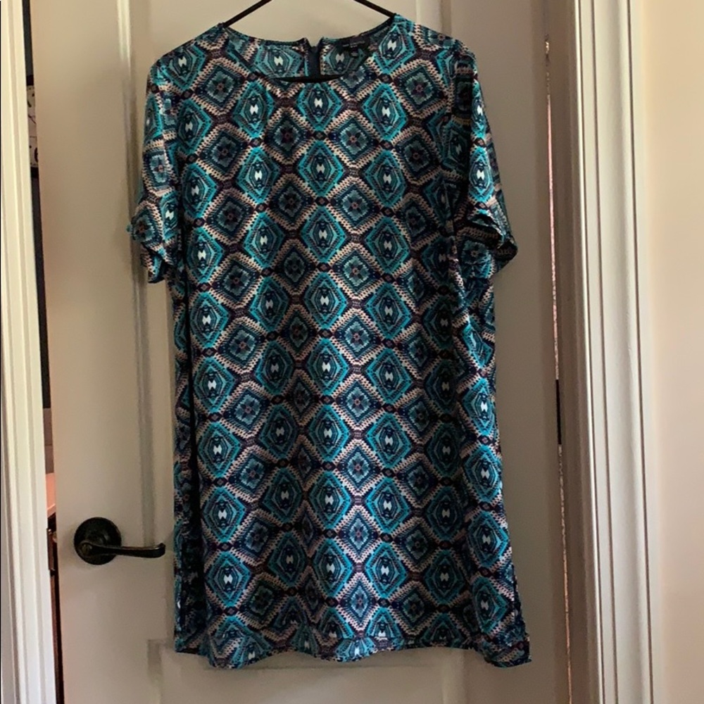 Women’s Teal Shift Dress by The Limited